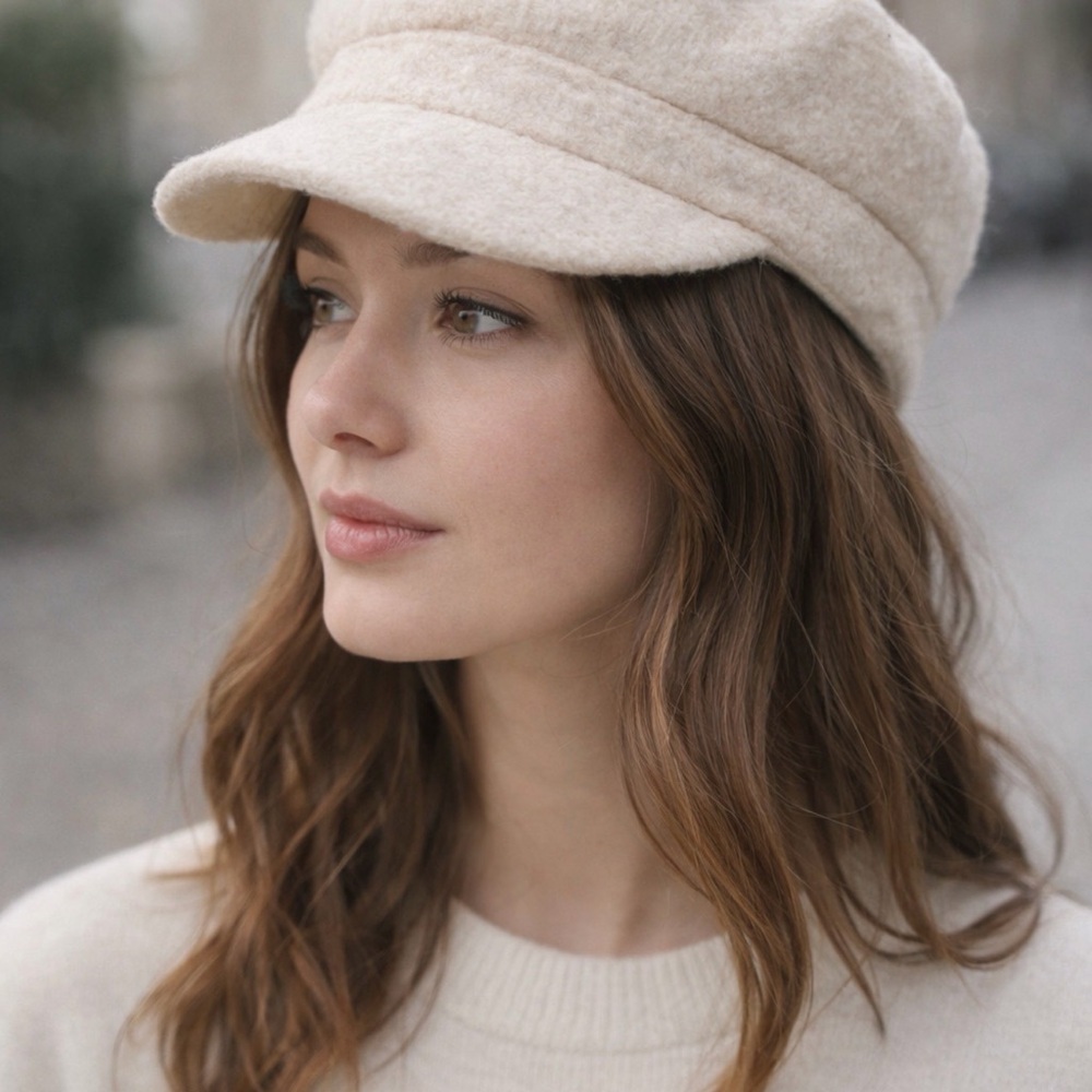 Scala Cream Women's Wool Hat